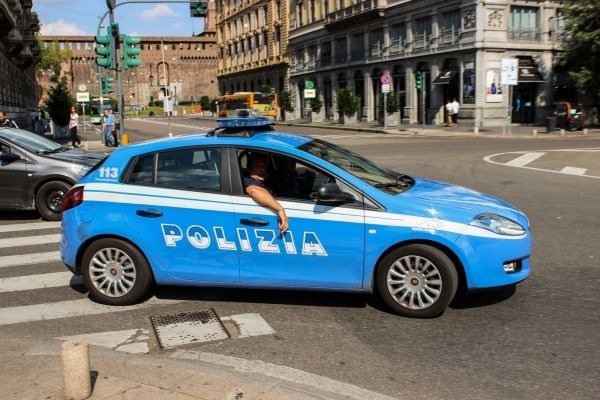 Politiewagen Italie