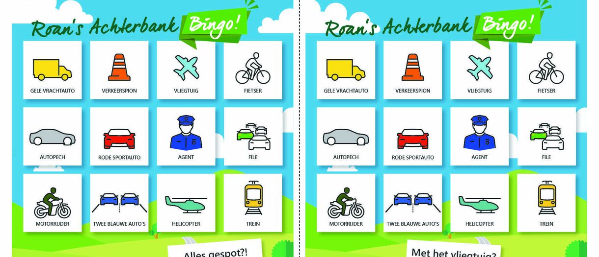 Achterbankbingo Achterbankbingo