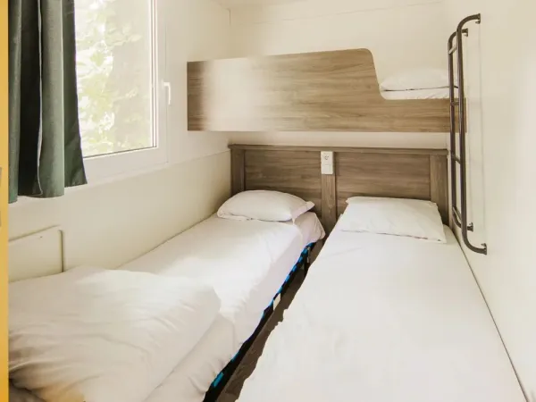 Andere slaapkamer binnen de Classic Relax.