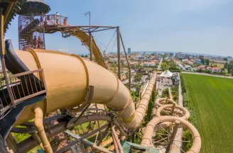 Caribe Bay waterpark in Lido di Jesolo.