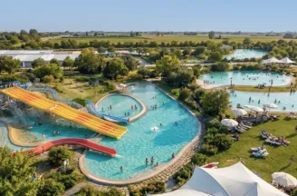 Camping Eraclea Mare aan de Adriatische kust.