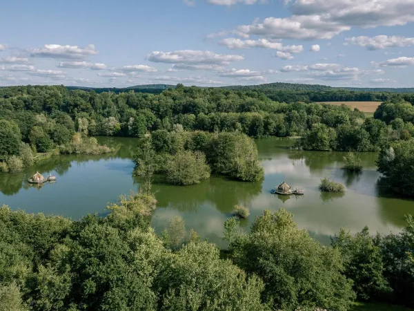 Omgeving bij Roan camping de Bonnal.