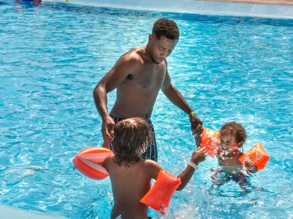 Waterpret op Roan camping hu Birkelt village.