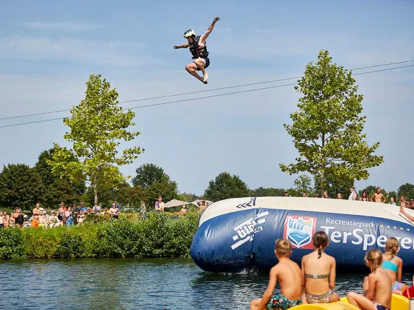 Blobben op Roan camping Terspegelt.