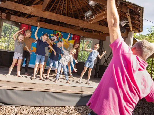 Kinderanimatie op Roan camping Het Genieten.