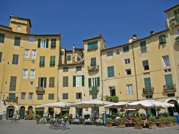 De stad Lucca.