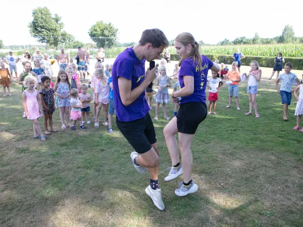 Kinderanimatie op Roan camping 't Veld.