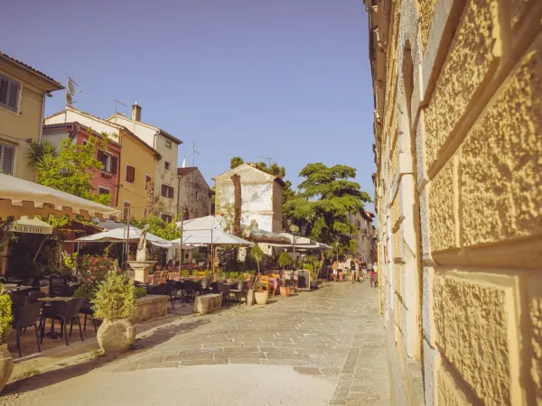 Stad Porec, Kroatië.