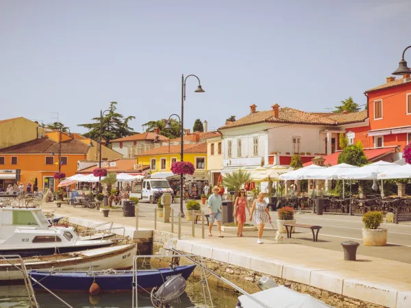 Stad Novigrad, Kroatië.