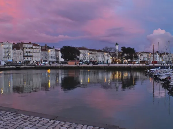 Prachtige avond in La Rochelle bij Roan camping La Pinède.