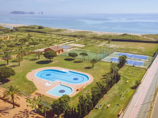 Overzicht van Roan camping Playa Brava.
