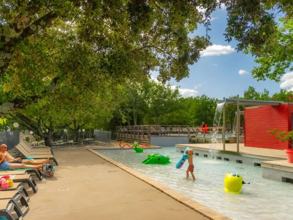 Peuterbad op Roan camping Aluna Vancances.