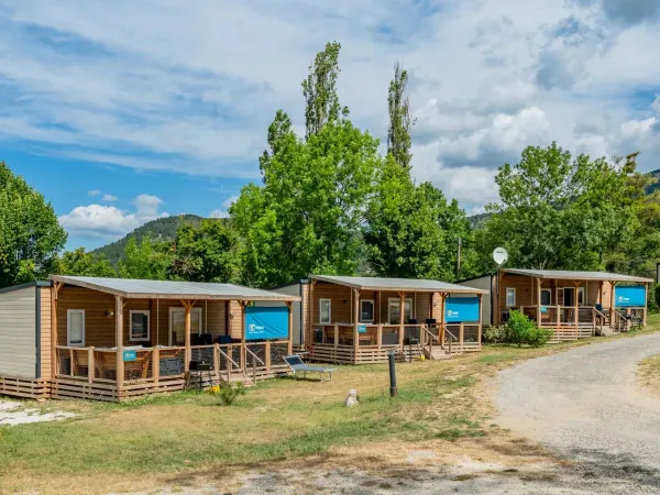 Premium Lounge stacaravans op Roan camping Les Collines de Castellane.