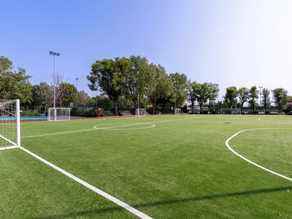 Voetbalveld op Roan camping Tanuta Primero.