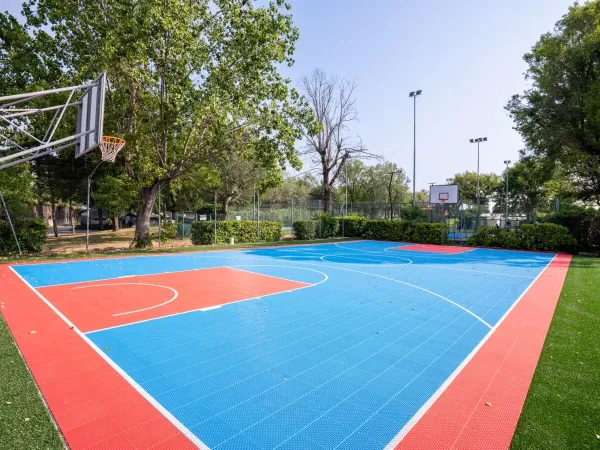 Multifunctioneel sportveld op Roan camping Tanuta Primero.