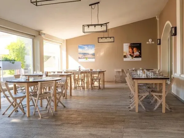 Restaurant op camping Vigna sul Mar.