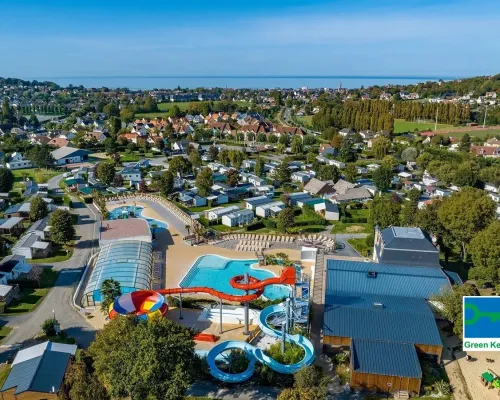 Zwembadcomplex van Roan camping La  Vallée.