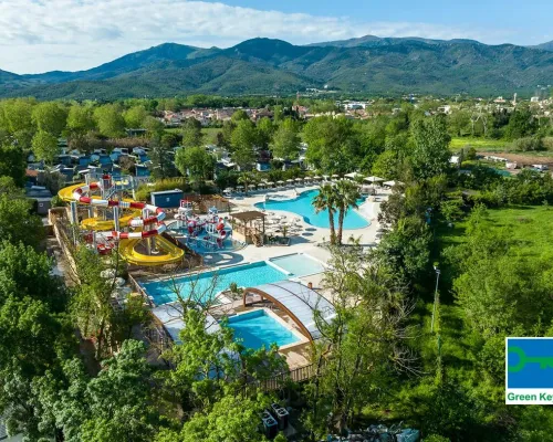 Zwempark van Roan camping La Chapelle.