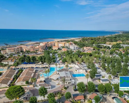 Overzicht camping Le Napoleon.