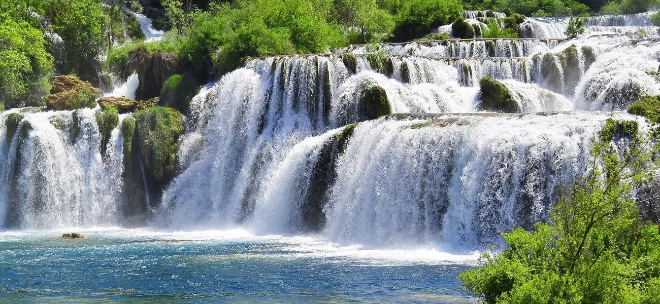 Krka watervallen