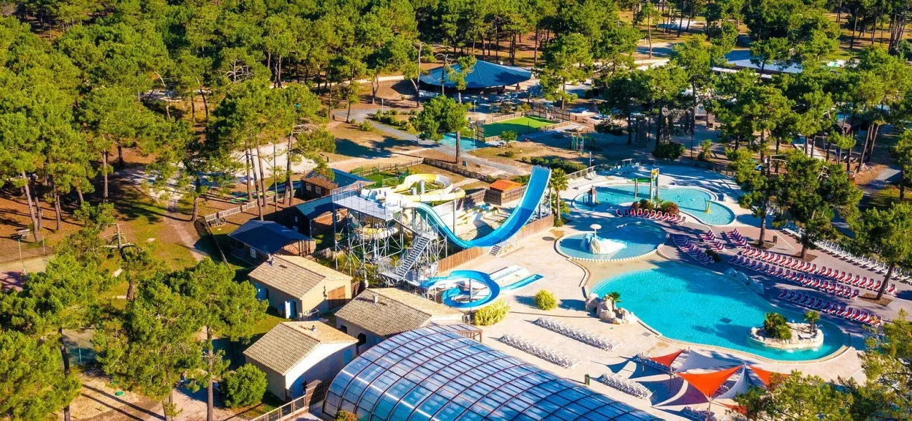 Camping Atlantic Club Montalivet in Gironde.