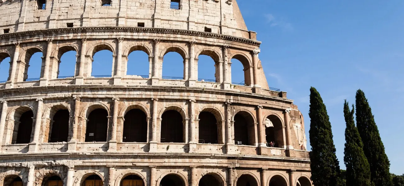 Colosseum in Rome, Italië.