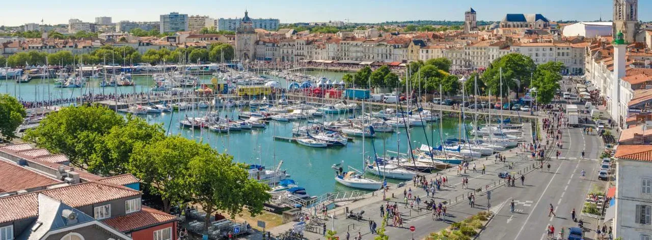 De haven in La rochelle