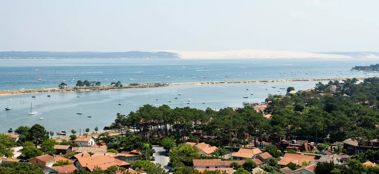 Uitzicht in de regio Gironde bij Roan Luxury Camping Holidays.