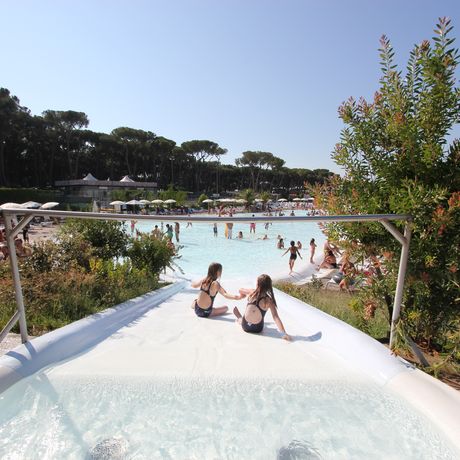 Luxe camping in Midden- of Zuid-Italië