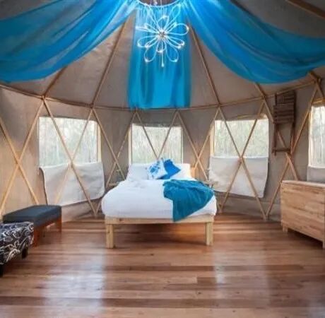 #3 Verblijf in je eigen luxe Yurt tent in het Talo Retreat in New South Wales